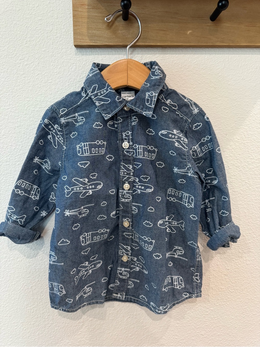 Carter’s button down shirt 18 months